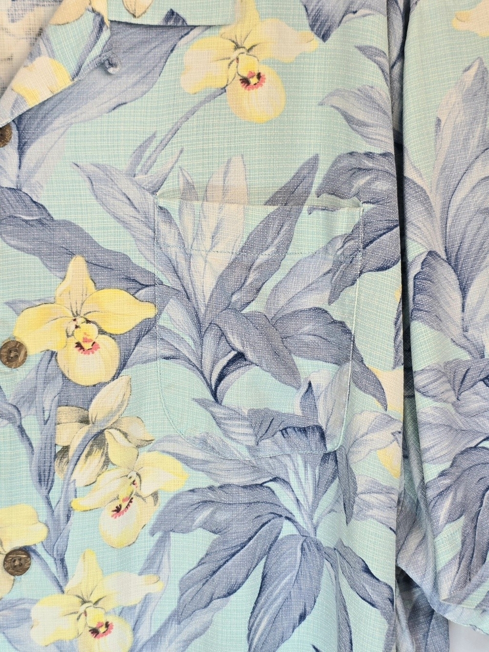 Tommy Bahama Mens Silk Tropical Hawaiian Summer Vibe Short Sleeve Shirt Size XXL - Picture 4 of 7